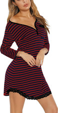 Maglie Pigiama Con Pizzo Da