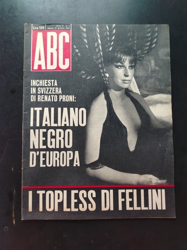 Rivista abc gennaio - rivista, 1965