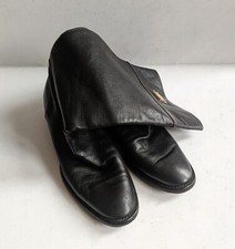 Stivali Dolce e Gabbana D&G in pelle nera, numero 41