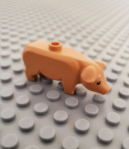 Lego nougat pig - lego, black