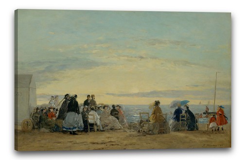 Tela cornice eugène boudin - tela/cornice,