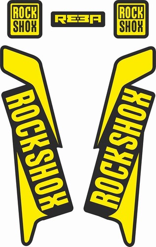 Adesivo forcella rock - forcella, shox