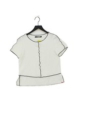 Top donna Zara Basic S bianco