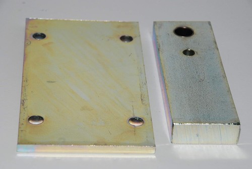 Faac plate rear attachment - plate, +