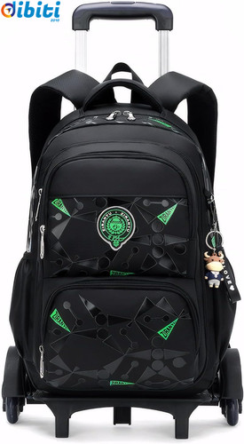 Zaino trolley nero per bambini - trolley,