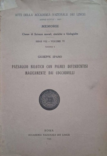 Paesaggio nilotico con pigmei