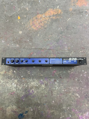Motu 828 firewire - 828, audio