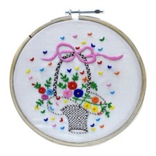 Kit fai ricamo floreale - ricamo,