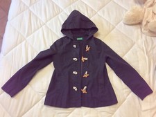 giaccone bimbo 9 anni blu benetton