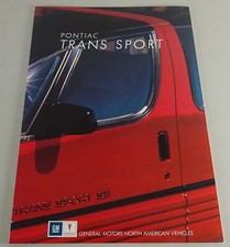 Prospekt / Broschüre Pontiac