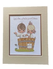 VTG Cross Stitch Precious