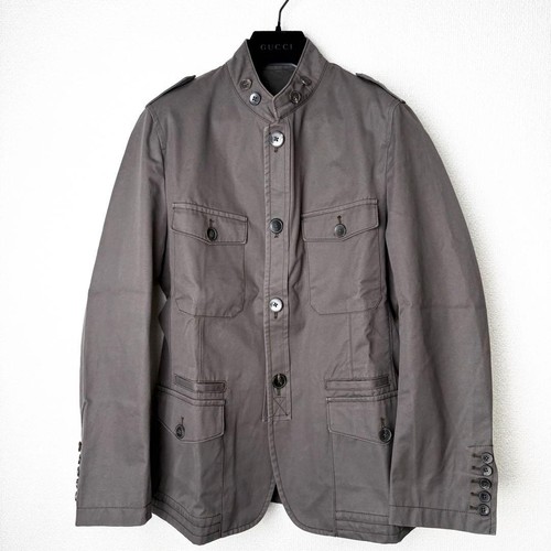 Gucci giacca militare blusa - militare,