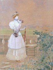 Disegno francese acquerello - francese,