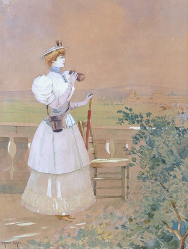 Disegno francese acquerello - francese,