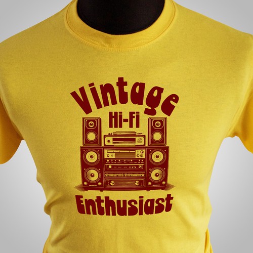 Shirt vintage fi - t-shirt, hi