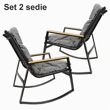 Sedia a dondolo da esterno