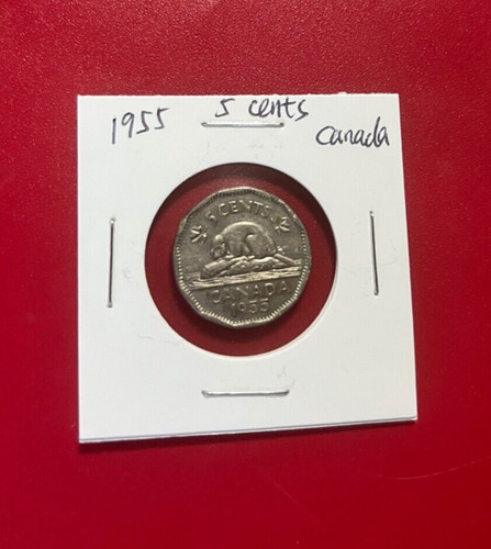 1955 canada cents moneta di - 5,