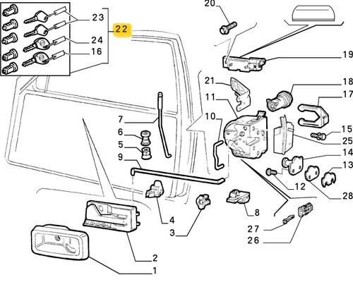 Fiat punto cabrio 75 - punto, 55-60-75-90