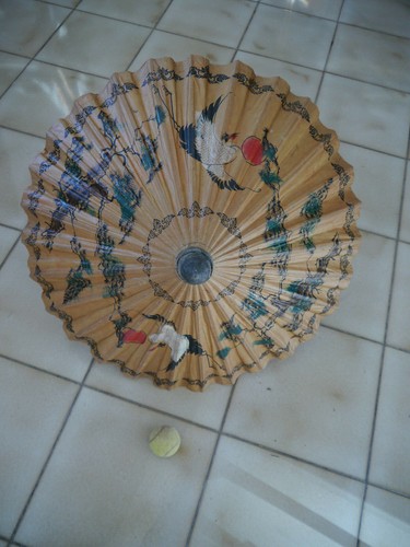 Ombrello parasole orientale
