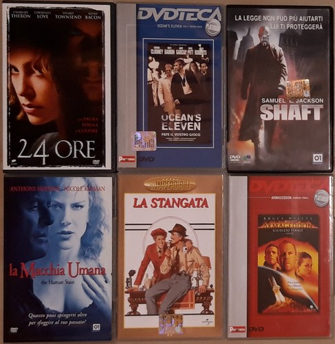 Dvd film azione - 6, thriller