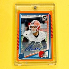 2025 Panini Carson Schwesinger