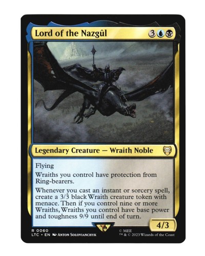 Mtg lord the - |, nazgul