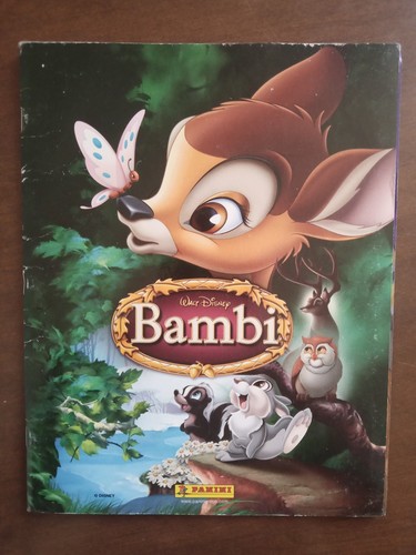 Album figurine bambi panini - album,
