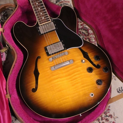 Gibson 335 vintage - gibson, sunburst