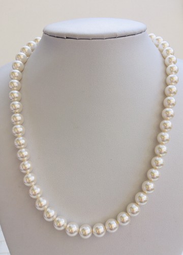 Classic bridal pearl necklace - bridal,