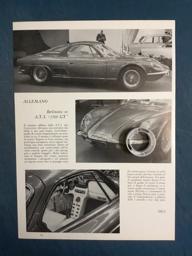 Berlinetta 2500 gt - a.t.s.,