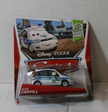 2013 Disney Pixar Cars #17 ALEX CARVILL✰Guardia di sicurezza fiat a Porto Corsa✰WGP 