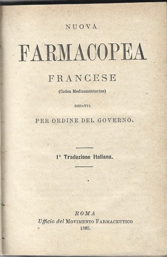 Farmacopea francese - aa.vv.,