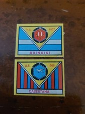 BRINDISI/CASERTANA  - SCUDETTO  CALCIATORI PANINI 68/69 - RECUPERATO  (5137)