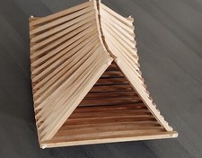 Portafrutta Porta pane Portatutto In Legno Richiudibile