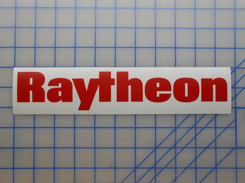 Adesivo decalcomania raytheon - adesivo,