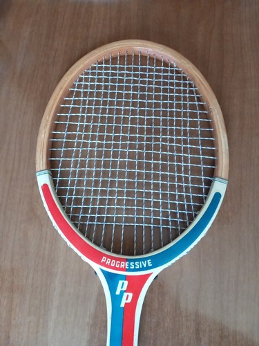 Racchetta tennis legno - racchetta, player