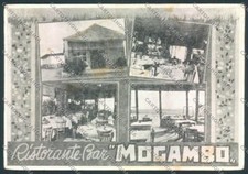 Roma Anzio Bar Mogambo PIEGHINE FG cartolina ZF6081