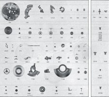 ETA 2892-2 SPARE PARTS