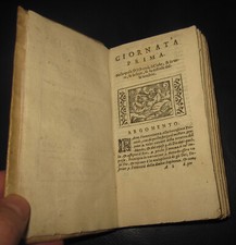 1637 Torquato Tasso  Le sette giornate del mondo creato