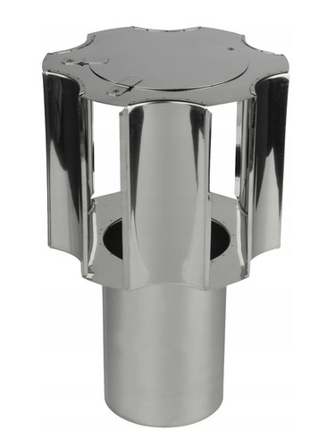 Acciaio inox camino cappuccio - acciaio,