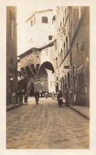 Antica foto 1929 Ponte Vecchio