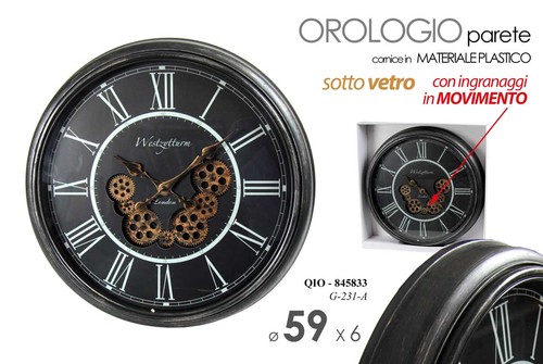 Orologio parete ingranaggi - da,