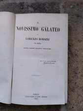 Lorenzo Borsini, Novissimo