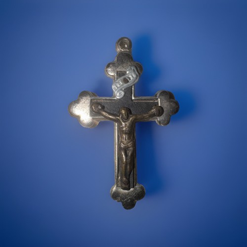 Antico crocefisso rosario - crocefisso, da