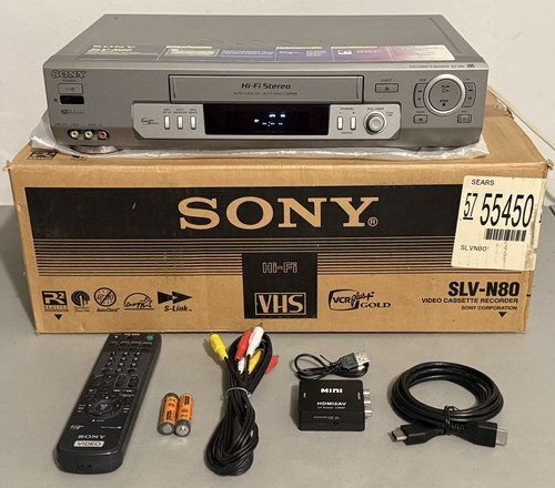 Sony slv n80 - vhs, lettore