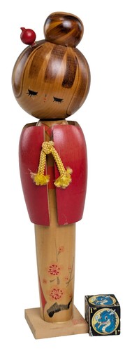 Bambola kokeshi creativa - bambola,