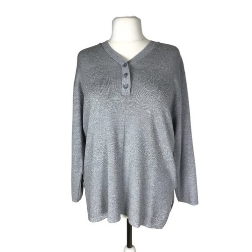 Maglia grigia donna lana - grigia,