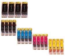 20 cartucce stampante per Canon MP-500 510 520 530 600 600R 610 800 810 MX700 MX850