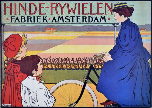 Poster decorativo cycles - poster,