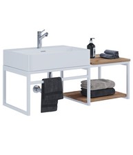 VCM - 2 pezzi lavabo mobili da